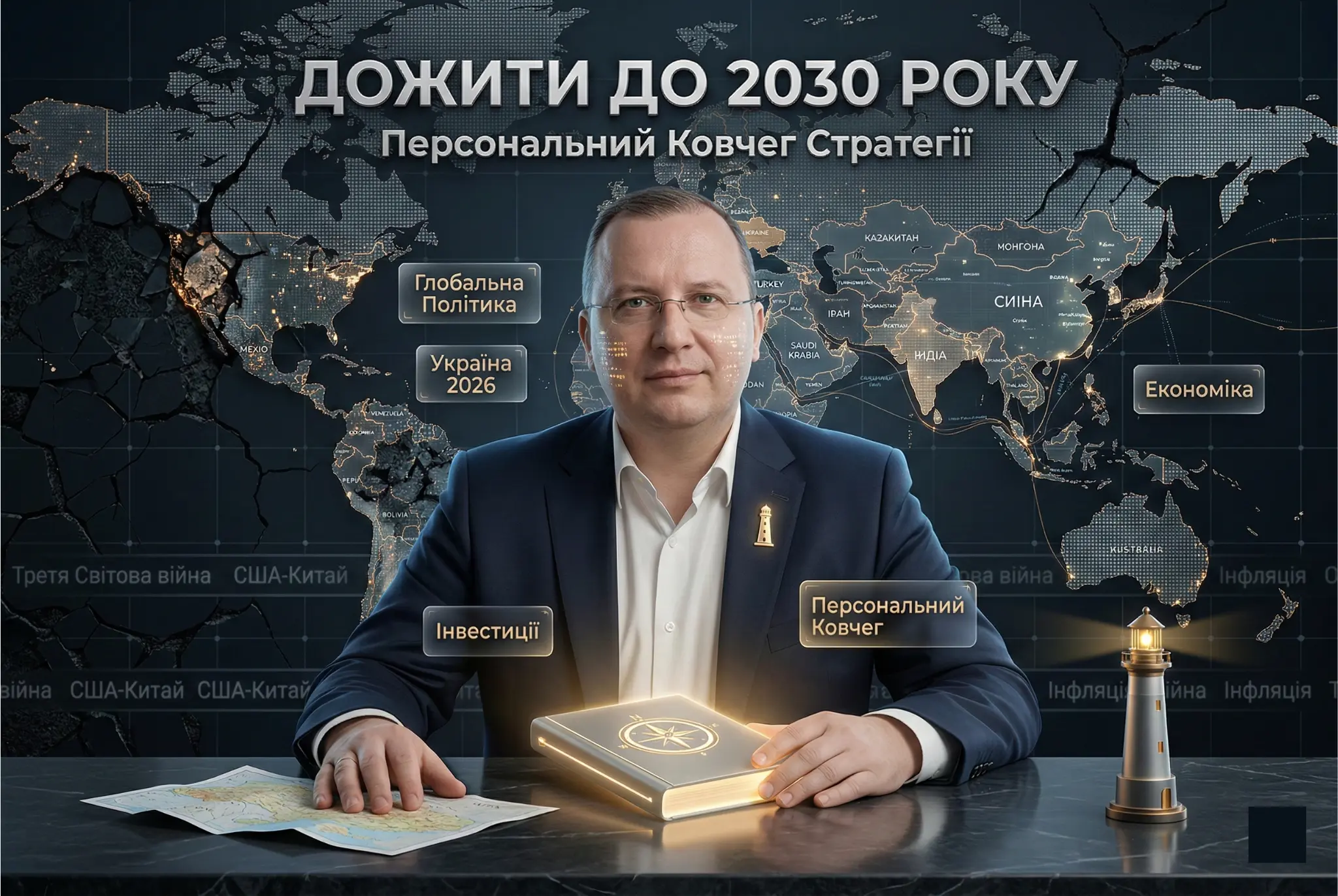 «Дожити до 2030»: Ваша особиста стратегія у світі тотального хаосу.